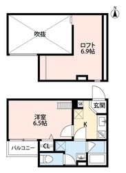 フロンティア東園田の物件間取画像